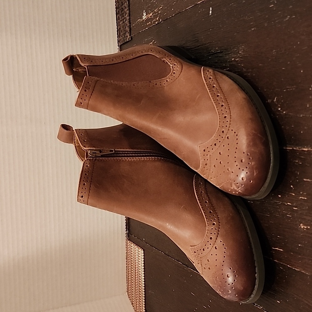 Vionic Brown Ankle Boots
